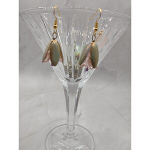 Fairy Garden Key necklace and earring set